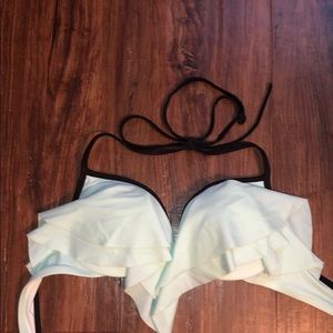 PINK mint bikini top